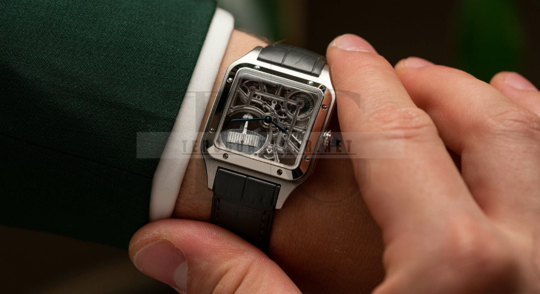 Cartier Santos Watch Skeleton